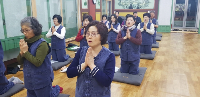 1기생 수계식 장면